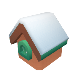 Cabin Roof Snow Dormer